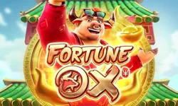 Fortune Ox, slot da PG Soft com touro dourado e símbolos da sorte